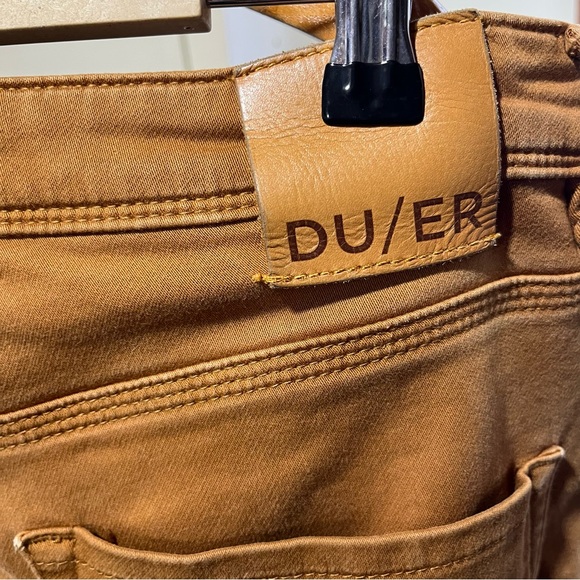 DU/ER Men's N2X Relaxed Fit Mustard Pants 34/30 - Picture 6 of 12